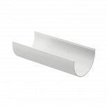 Желоб водосточный Docke PREMIUM RAL 9003 (пломбир) 3 м