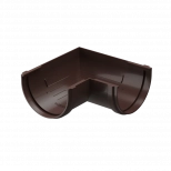 Угловой элемент 90º Docke PREMIUM RAL 8019 (шоколад)