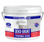 Грунтовка Тайфун Мастер DEKO-GRUNT с кварцевым песком, белая, 15 кг