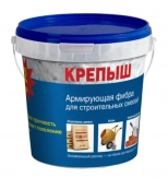 Армирующая фибра для строительных смесей Крепыш, 500 г