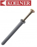 Дюбель-гвоздь 6х40 KOELNER FX-06L040 потай 200 шт