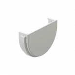 Заглушка желоба Docke PREMIUM RAL 9003 (пломбир)