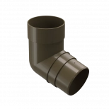 Колено 72º Docke PREMIUM RAL 8017 (каштан)