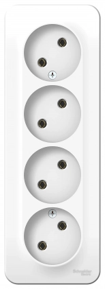 Розетка Systeme Electric Blanca BLNRA000411 б/з