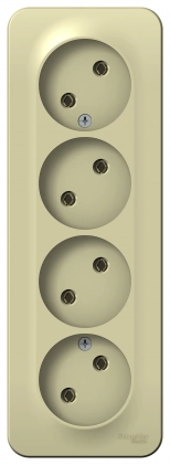Розетка Systeme Electric Blanca BLNRA000417 б/з