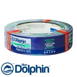 Лента малярная для деликатных поверхностей Blue Dolphin 30 мм х 50 м