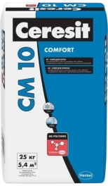 Клей для плитки Ceresit CM 10, 25 кг