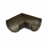 Угловой элемент 90º Docke PREMIUM RAL 8017 (каштан)