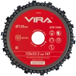 Диск пильный цепной для УШМ 125х22 мм VIRA (594226)