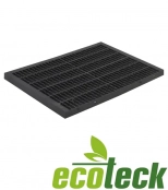 Придверная решетка 390х295х20 пластиковая Ecoteck