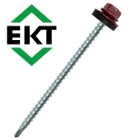 Саморез кровельный ЕКТ 4,8х70, RAL 3005 (30 шт), B009414