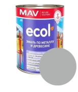 Эмаль Ecol ПФ-115 MAV (светло-серая) 1 л