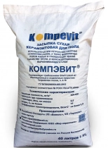 Засыпка сухая керамзитовая для пола Компэвит, 40 л
