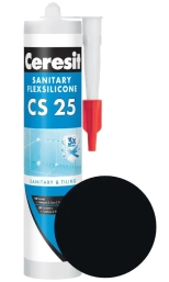 Герметик силиконовый Ceresit CS 25 №18 (черный) 280 мл