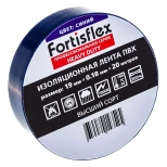 Изолента ПВХ синяя Fortisflex 19 мм х 20 м