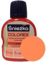 Колер Sniezka Colorex №22 (красно-оранжевый) 100 мл