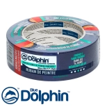 Лента малярная для деликатных поверхностей Blue Dolphin 38 мм х 50 м