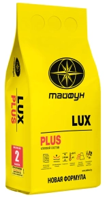 Клей для плитки усиленной фиксации LUX PLUS, 5 кг