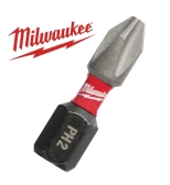 Бита для шуруповерта Shockwave Impact Duty PH2 25 мм Milwaukee (2 шт)