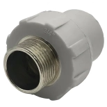 Муфта комбинированная с наружной резьбой 20х3/4" FIRAT ПП