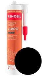 Герметик Penosil Premium для печей и каминов +1500°C (черный) 280 мл