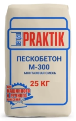 Пескобетон Bergauf М-300, 25 кг
