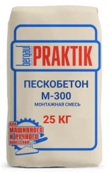 Пескобетон Bergauf М-300, 25 кг