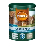 Пропитка-антисептик Pinotex (Omnitex) Classic Plus 3 в 1 (Скандинавский серый) 0,9 л
