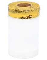 Пленка укрывочная Blue Dolphin с малярной лентой WASHI 0,55х33 м