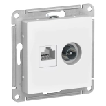 Розетка компьютерн. и телевизион. Systeme Electric ATN000189