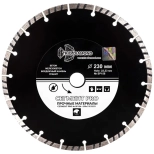 Диск алмазный отрезной 230х22,2 мм Trio-diamond Сегмент PRO (SP156)