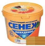 Антисептик тонирующий Сенеж Аквадекор 112 (дуб) 2,5 кг