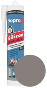 Герметик силиконовый Sopro 22 (серый камень) 310 мл