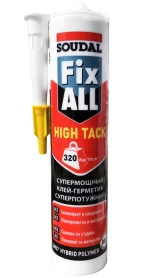 Клей-герметик гибридный Soudal Fix All High Tack белый 290 мл