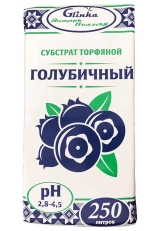 Субстрат торфяной Glinka Голубичный (pH 2,8 – 4,5) 250 л