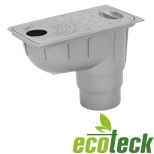 Трап уличный 300х170х235 (металлик) Ecoteck