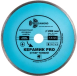 Диск алмазный отрезной 200х25,4 мм Trio-diamond Керамик PRO (370202)