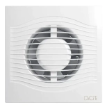 Вентилятор осевой вытяжной 100 мм DiCiTi Slim 4C с обратным клапаном