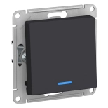 Выключатель 1-кл с подсветкой Systeme Electric AtlasDesign ATN001013