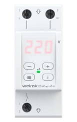 Реле напряжения Welrok D2-40 red