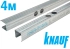 Профиль для гипсокартона стоечный Knauf CW 50x50x0,6 мм (4 м)