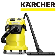 Пылесос Karcher WD 3 P (1.628-175.0) с розеткой для электроинструмента