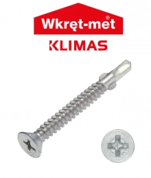 Саморез по металлу Klimas WSDSK 4,8х38 с крыльчаткой (250 шт)