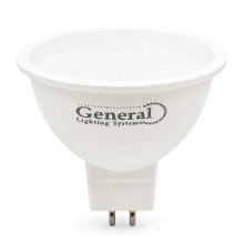 Светодиодная лампа General Lighting 7Вт GU5.3 4000К. Нейтр. белый свет (660155)
