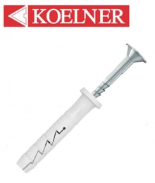 Дюбель-гвоздь 6х40 KOELNER FX-06C040 нахлест 100 шт