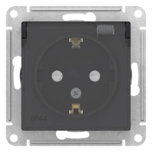 Розетка IP44 Systeme Electric AtlasDesign ATN441046 с/з