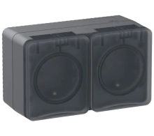 Розетка IP54 Systeme Electric AtlasDesign ATN544026 с/з