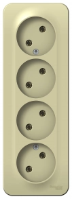 Розетка Systeme Electric Blanca BLNRA000417 б/з