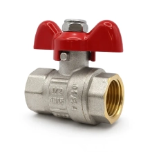 Кран шаровый полнопроходной металлический BВ 1/2" FWB63-F15-F15S