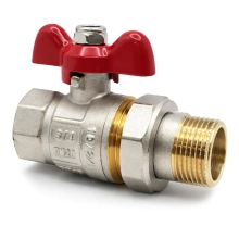 Кран шаровый полнопроходной металлический со сгоном НВ 3/4" FWB65-M20-F20X